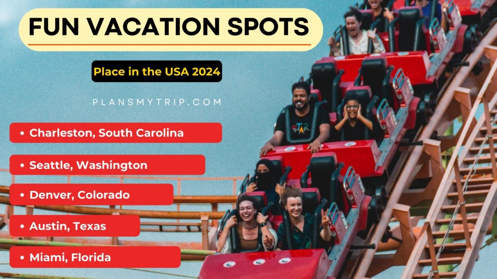 Fun Vacation Spots for Young Adults in the US